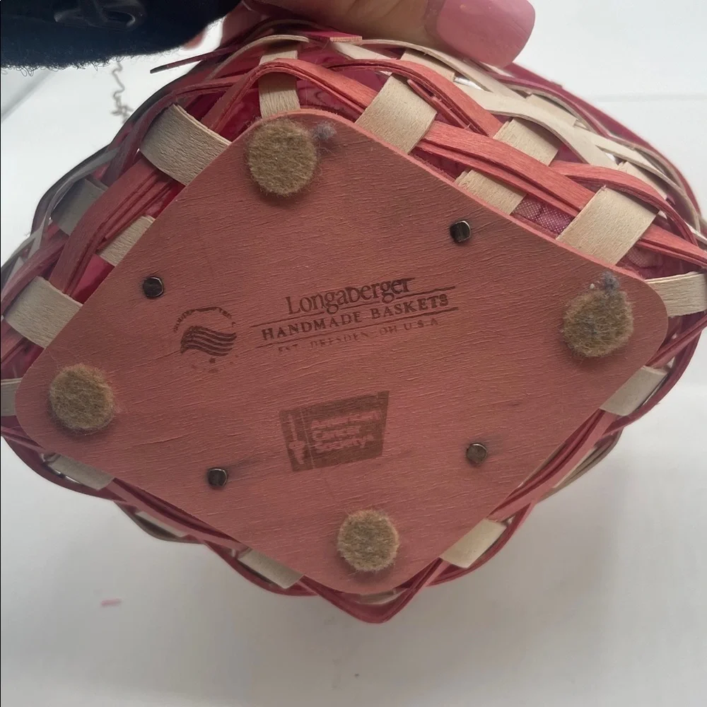 Longaberger 2012 Breast Cancer Horizon of Hope, Diamond Shape Liner & protector